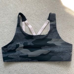 camo sports bra